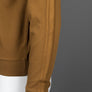 Fred Perry Half Zip Taped Track Jacket Dark Caramel