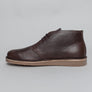Fred Perry Hawley Leather Boots Burnt Tobacco