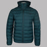 Fred Perry Hooded Insulated Jacket Petrol Blue