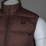 Fred Perry Insulated Gilet Carrington Brick