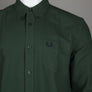 Fred Perry LS Oxford Shirt Court Green
