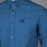 Fred Perry LS Oxford Shirt Midnight Blue