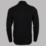 Fred Perry LS Plain Polo Shirt Black