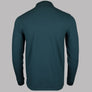 Fred Perry LS Polo Shirt Petrol Blue