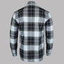 Fred Perry LS Tartan Shirt Light Ice