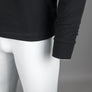 Fred Perry LS Twin Tipped Polo Shirt Black/White