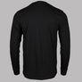 Fred Perry LS Twin Tipped T-Shirt Black/Carrington Brick/Whisky Brown