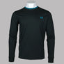 Fred Perry LS Twin Tipped T-Shirt Night Green/Ocean