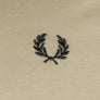 Fred Perry LS Twin Tipped T-Shirt Warm Stone