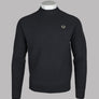 Fred Perry Lambswool Raglan Jumper Anchor Grey