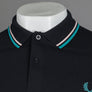 Fred Perry M3600 Black/Peach/Dark Mint