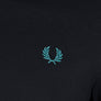 Fred Perry M3600 Black/Peach/Dark Mint