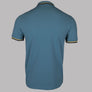Fred Perry M3600 Polo Shirt Ash Blue/Golden Hour/Navy