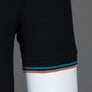 Fred Perry M3600 Polo Shirt Black/Cyber Blue/Light Rust