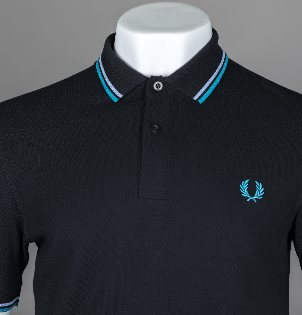 ポロシャツ FRED PERRY Men Polo Shirts M3600Y43 Black FRED PERRY FREDPERRY (フレッドペリー) The Fred Perry Shirt