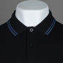 Fred Perry M3600 Polo Shirt Black/Midnight Blue