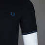 Fred Perry M3600 Polo Shirt Black/Midnight Blue