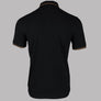 Fred Perry M3600 Polo Shirt Black/Shaded Stone