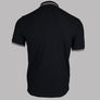 Fred Perry M3600 Polo Shirt Black/Snow White/Warm Stone