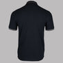 Fred Perry M3600 Polo Shirt Black/Warm Grey/Brick