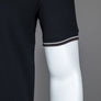 Fred Perry M3600 Polo Shirt Black/Warm Grey/Brick