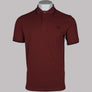 Fred Perry M3600 Polo Shirt Burnt Red/Navy