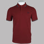 Fred Perry M3600 Polo Shirt Burnt Red/Sport Green/Navy