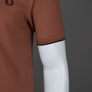 Fred Perry M3600 Polo Shirt Cinnamon/Nut Flake/Carrington Brick