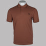 Fred Perry M3600 Polo Shirt Cinnamon/Nut Flake/Carrington Brick