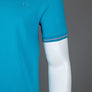 Fred Perry M3600 Polo Shirt Cyber Blue/Dark Pink/Ocean