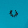 Fred Perry M3600 Polo Shirt Cyber Blue/Ice Cream/Black