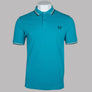 Fred Perry M3600 Polo Shirt Cyber Blue/Ice Cream/Black