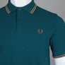 Fred Perry M3600 Polo Shirt Dark Petrol/Shaded Stone