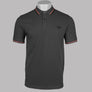 Fred Perry M3600 Polo Shirt Gunmetal/Coral Heart/Black