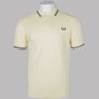 Fred Perry M3600 Polo Shirt Ice Cream/French Navy