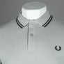 Fred Perry M3600 Polo Shirt Limestone/Black