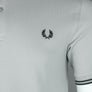 Fred Perry M3600 Polo Shirt Limestone/Black