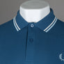 Fred Perry M3600 Polo Shirt Midnight Blue/Ecru/Light Ice