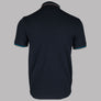 Fred Perry M3600 Polo Shirt Navy/Cyber Blue/Light Rust