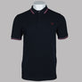 Fred Perry M3600 Polo Shirt Navy/Dusty Rose Pink/Oxblood