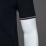 Fred Perry M3600 Polo Shirt Navy/Ultra Violet/Laurel Wreath Green