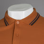Fred Perry M3600 Polo Shirt Nut Flake/Navy/Black