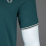 Fred Perry M3600 Polo Shirt Petrol Blue/Light Oyster