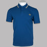 Fred Perry M3600 Polo Shirt Shaded Cobalt/Oatmeal/Honeycomb