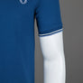 Fred Perry M3600 Polo Shirt Shaded Cobalt/Snow White/Light Smoke