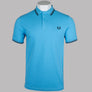 Fred Perry M3600 Polo Shirt Soft Blue/Anchor Grey/Black