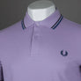 Fred Perry M3600 Polo Shirt Ultra Violet/Tennis Blue/Cobalt
