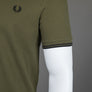 Fred Perry M3600 Polo Shirt Uniform Green/Black