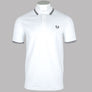 Fred Perry M3600 Polo Shirt White/Black