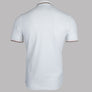 Fred Perry M3600 Polo Shirt White/Peach/Uniform Green